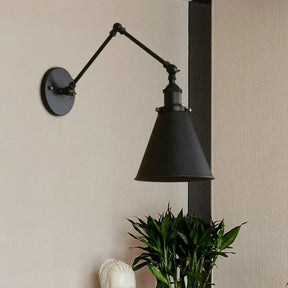 ArmCraft - Adjustable Swing Arm Wall Light with Industrial Design