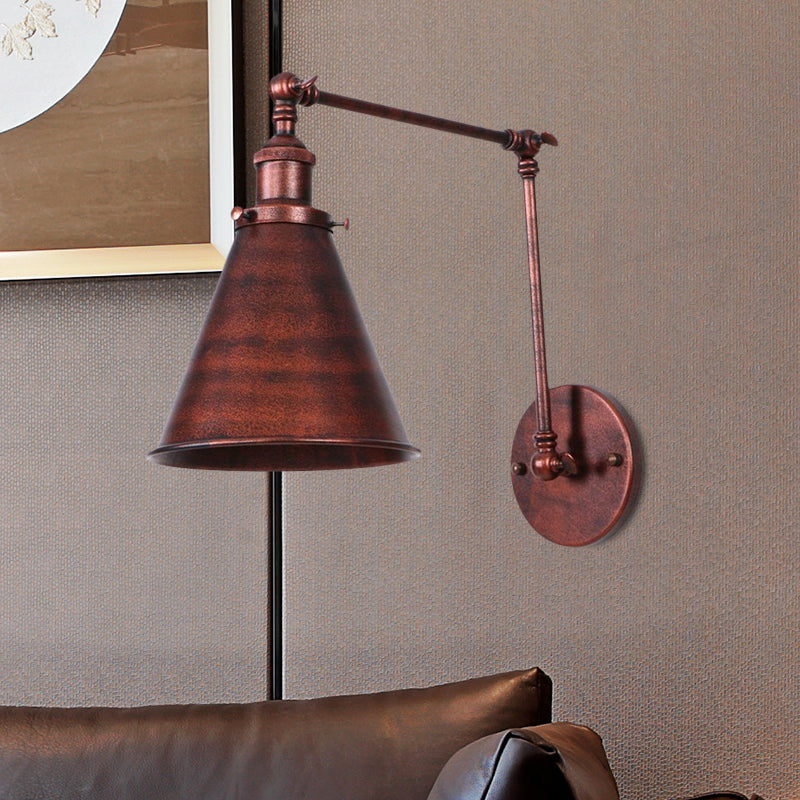 ArmCraft - Adjustable Swing Arm Wall Light with Industrial Design