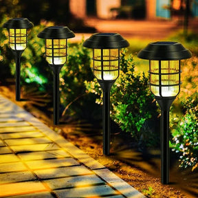 SolarLantern – Classic Solar Pathway Lights for Outdoor Garden & Walkways