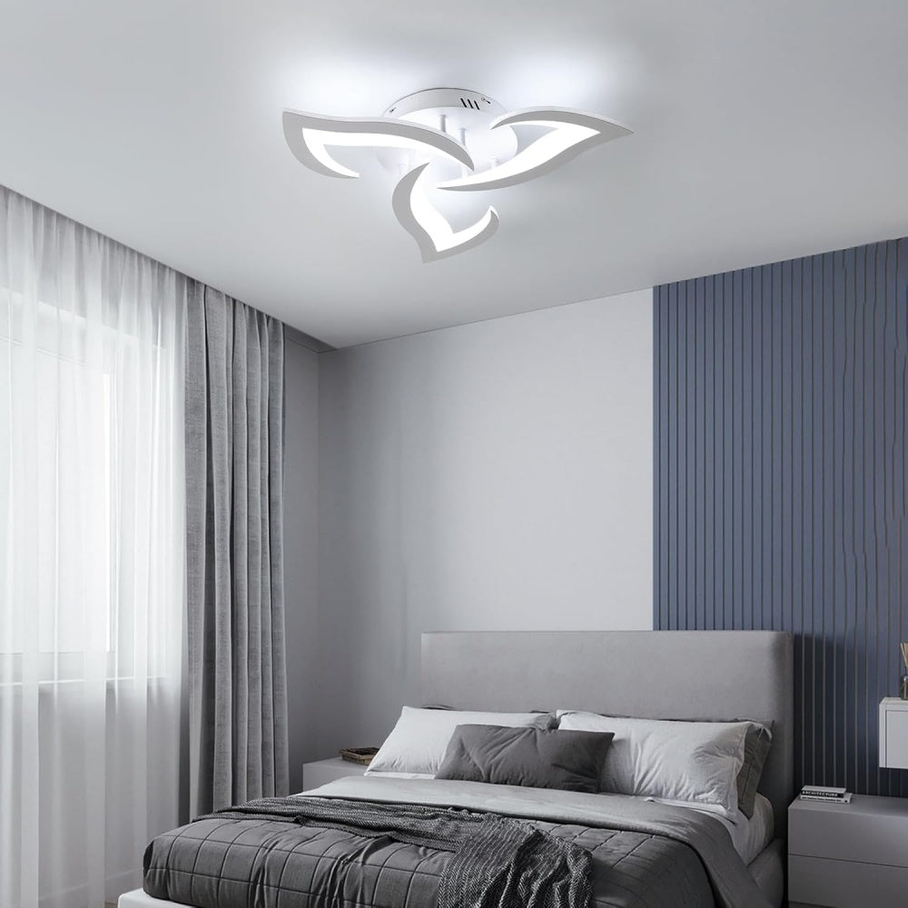 Florentia - Modern LED Ceiling Light with Floral Design