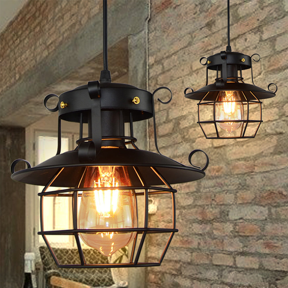 LumiRetro - Industrial Vintage Pendant Light to illuminate your Spaces