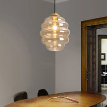 AuraPendant - Modern pendant light with sleek design and elegant glass shade