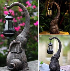 ElephantGlow – Magical Elephant Lantern Solar Lamp