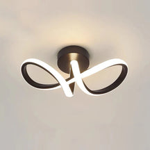 NodicArc – Creative Bow LED Ceiling Light for a Stylish Hallway