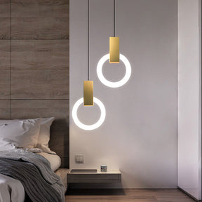 NordicGlow – Elegant and Modern Ring LED Pendant Light for Any Room