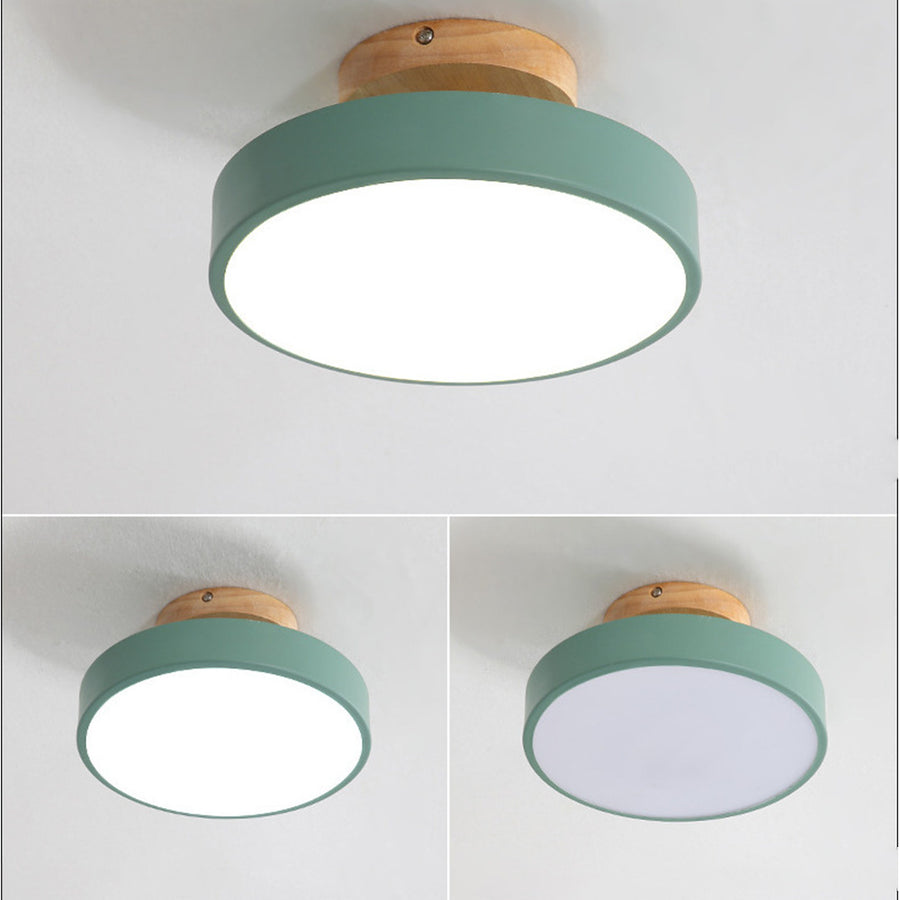 LumeBright - Round LED Ceiling Light with Soft and Wide Lighting for Living Room