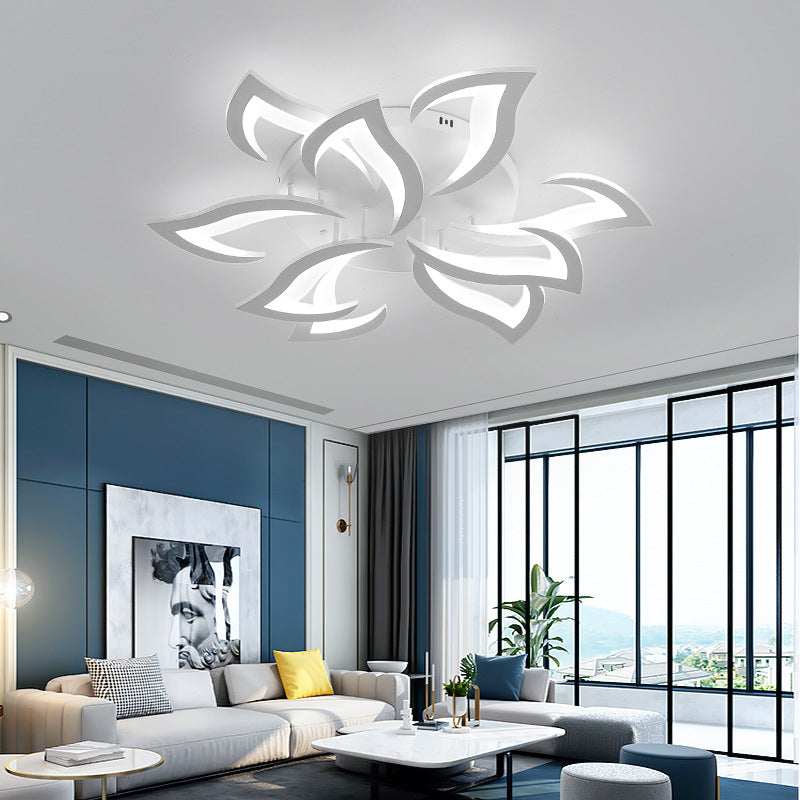 Florentia - Modern LED Ceiling Light with Floral Design