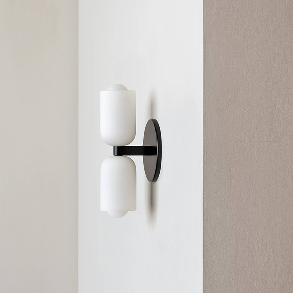 CreamGlow – Elegant Double-Head Wall Sconce for Modern Sophisticatio