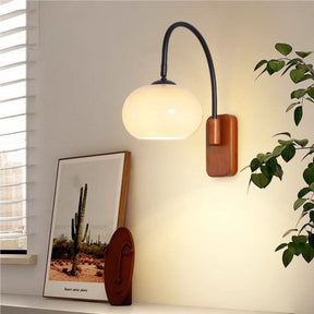 LumoSphere - Modern wall lamp with sleek design and warm ambient glow