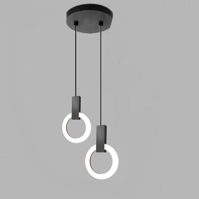 NordicGlow – Elegant and Modern Ring LED Pendant Light for Any Room