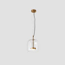 LumaGlobe – Elegant Pendant Light with Glass Shade and Minimalist Design