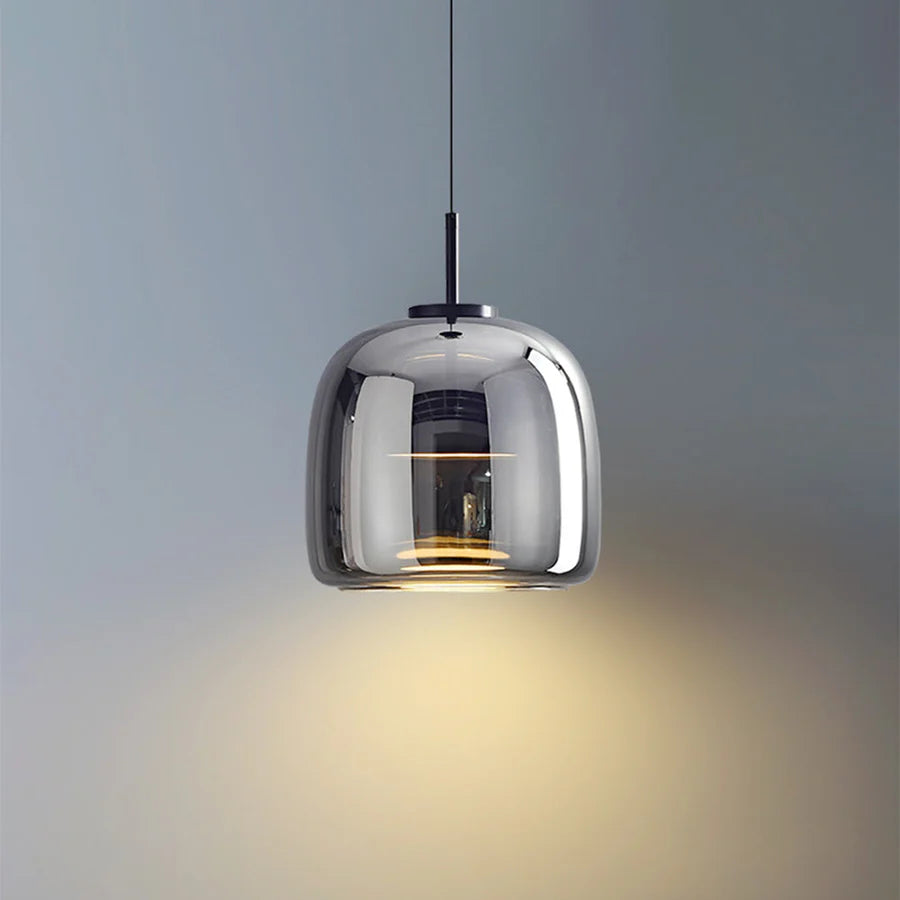 LumaGlobe – Elegant Pendant Light with Glass Shade and Minimalist Design