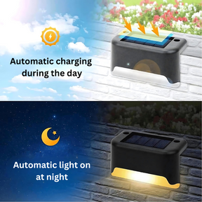 SolarGlow – Wireless LED Solar Wall Lights for Garden & Driveway