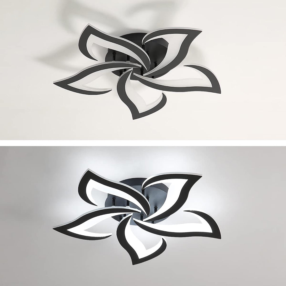 Florentia - Modern LED Ceiling Light with Floral Design