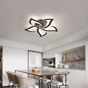 Florentia - Modern LED Ceiling Light with Floral Design