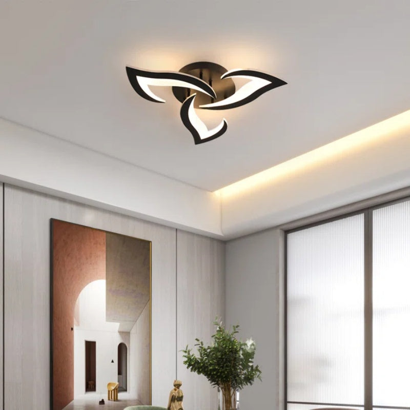 Florentia - Modern LED Ceiling Light with Floral Design