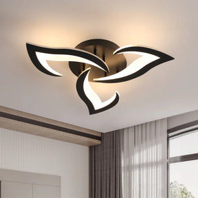 Florentia - Modern LED Ceiling Light with Floral Design