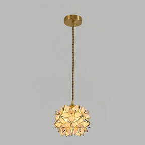 PetalGlow – Decorative Pendant Light with Flower-Like Sculptural Design