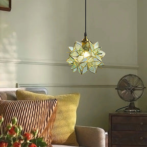 PetalGlow – Decorative Pendant Light with Flower-Like Sculptural Design