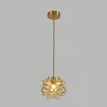 PetalGlow – Decorative Pendant Light with Flower-Like Sculptural Design