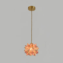 PetalGlow – Decorative Pendant Light with Flower-Like Sculptural Design