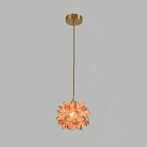 PetalGlow – Decorative Pendant Light with Flower-Like Sculptural Design