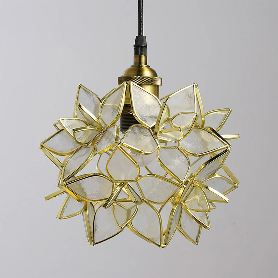 PetalGlow – Decorative Pendant Light with Flower-Like Sculptural Design