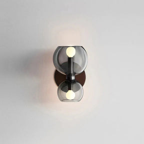 LumeTwin – Modern 2-Head Glass Wall Sconce with a Sleek Design