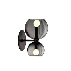 LumeTwin – Modern 2-Head Glass Wall Sconce with a Sleek Design