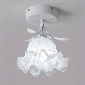 TiffaGlow - Stylish ceiling light with floral design and vintage charm