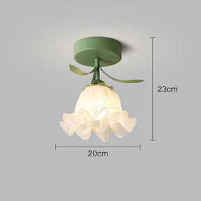 FloraGlow – Mini Artistic Ceiling Light with Elegant Flower Shaped Design