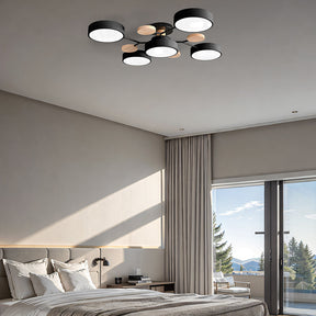 GlowNest - Modern Multi-Arm LED Ceiling Light, Contemporary Statement Piece