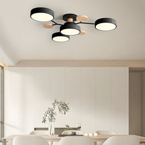 GlowNest - Modern Multi-Arm LED Ceiling Light, Contemporary Statement Piece