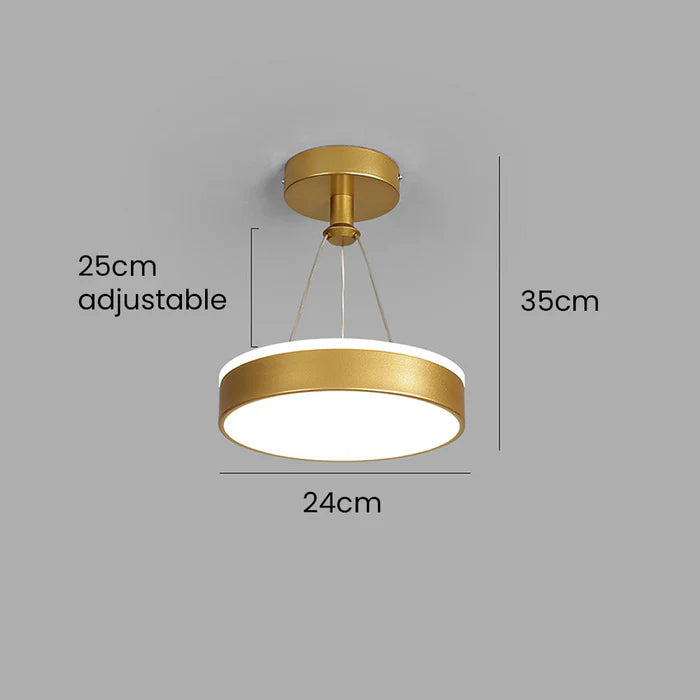 GlideLume - Modern LED pendant ceiling light with sleek and stylish design