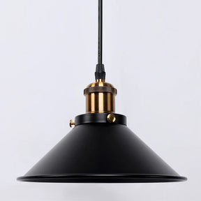 IronGlow – Industrial Retro Pendant Light with Bold Vintage Design