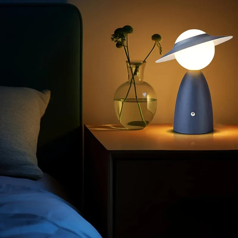 TouchBright – Wireless Charging Lamp with Dimmable LED Light