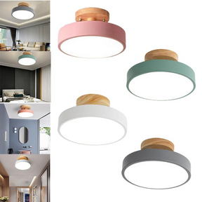 LumeBright - Round LED Ceiling Light with Soft and Wide Lighting for Living Room