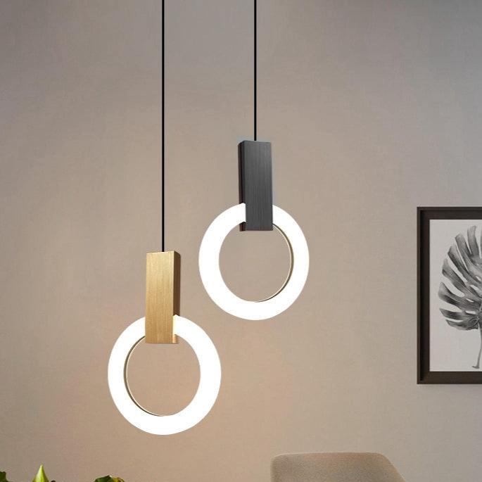 NordicGlow – Elegant and Modern Ring LED Pendant Light for Any Room