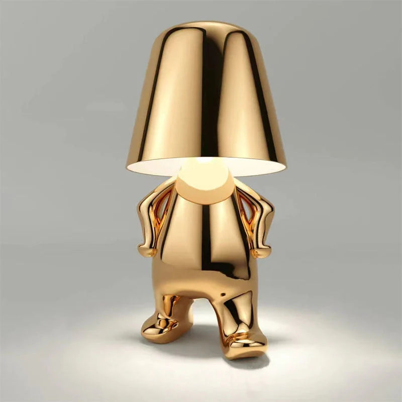 PlayGlow – Whimsical Humanoid Figure Table Lamp for Fun, Playful Interiors