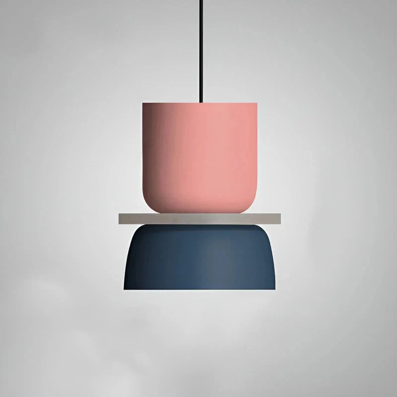 VivaGlow – Playful Layered Pendant Light with Vibrant and Modern Design