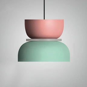 VivaGlow – Playful Layered Pendant Light with Vibrant and Modern Design