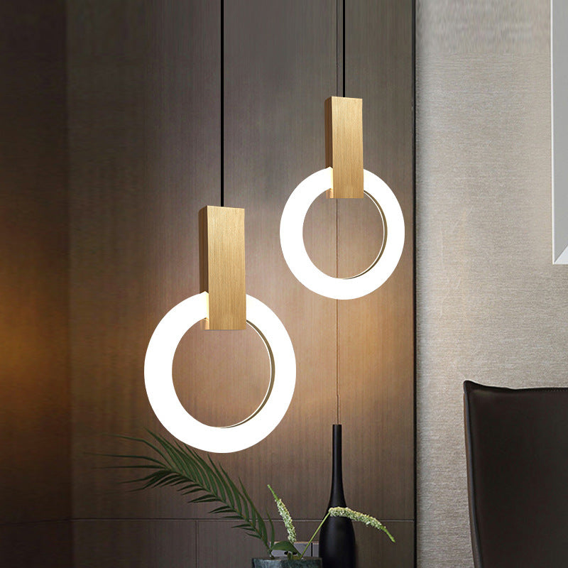 NordicGlow – Elegant and Modern Ring LED Pendant Light for Any Room