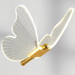 GlowWings - Stylish butterfly pendant lamp with artistic design and elegant charm