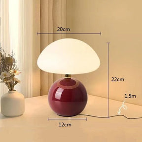 GloCap - Stylish mushroom-shaped lamp that emits a soft, elegant glow