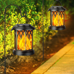 FlameGlow - Solar-Powered Lanterns with Realistic Flame Effect