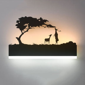 ShadowLume – Decorative LED Wall Lamp with Artistic Silhouette Glow