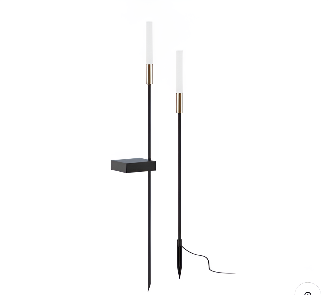 SolarGlow - Outdoor Solar Stick Light with Modern LED for Garden and Pathways