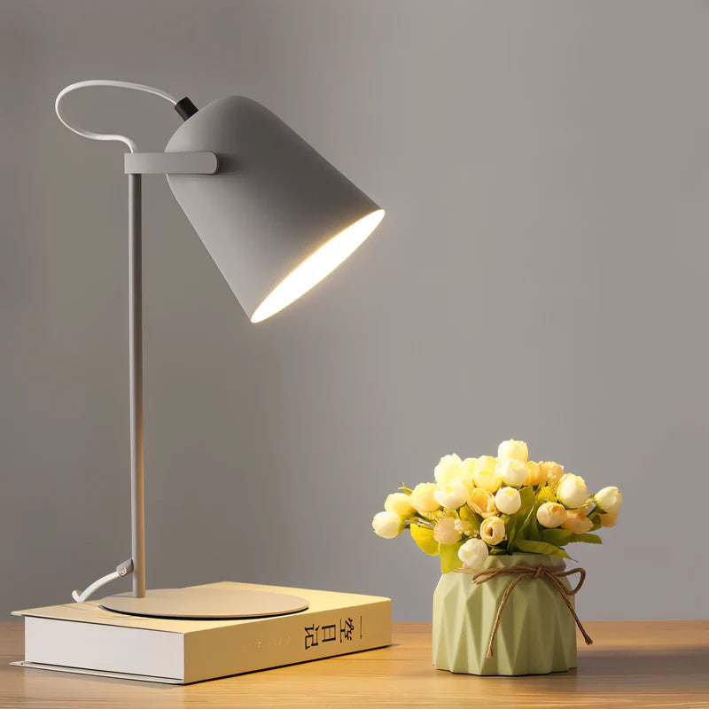 BrightNest - Adjustable Desk Lamp with Rotating Lampshade