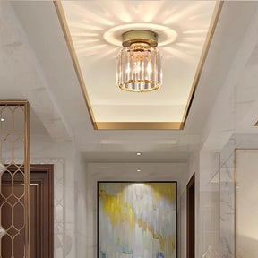 CrystalLume – Contemporary crystal ceiling light for any modern spaces