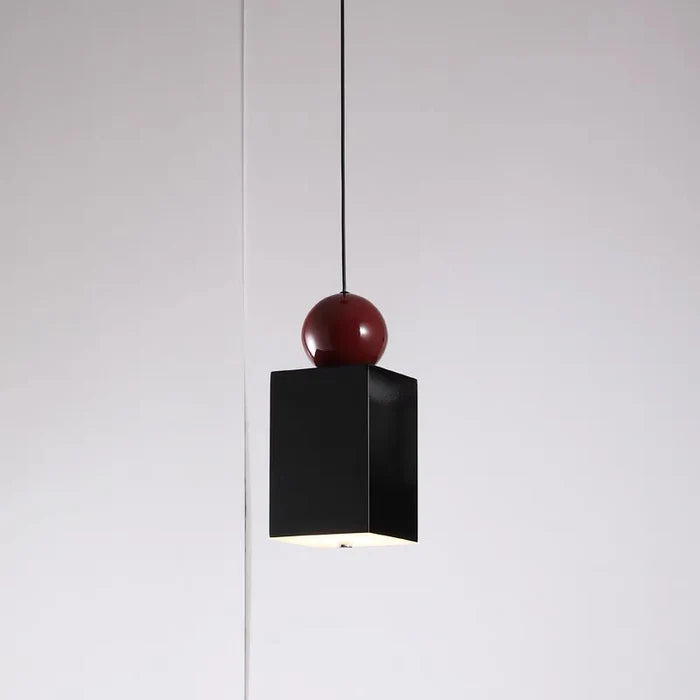 NovaGlow – Modern Geometric Pendant Light with Bold Artistic Flair